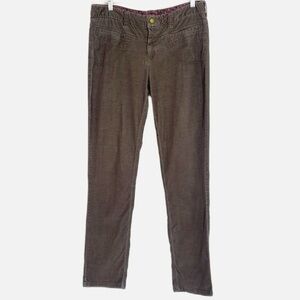 Athleta brown corduroy pants 12 Tall